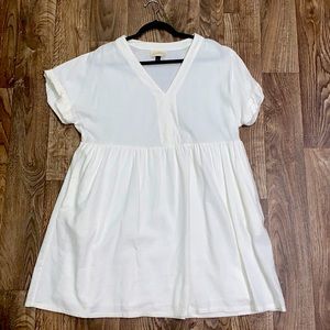 Casual white linen dress from Target (XL) only worn once